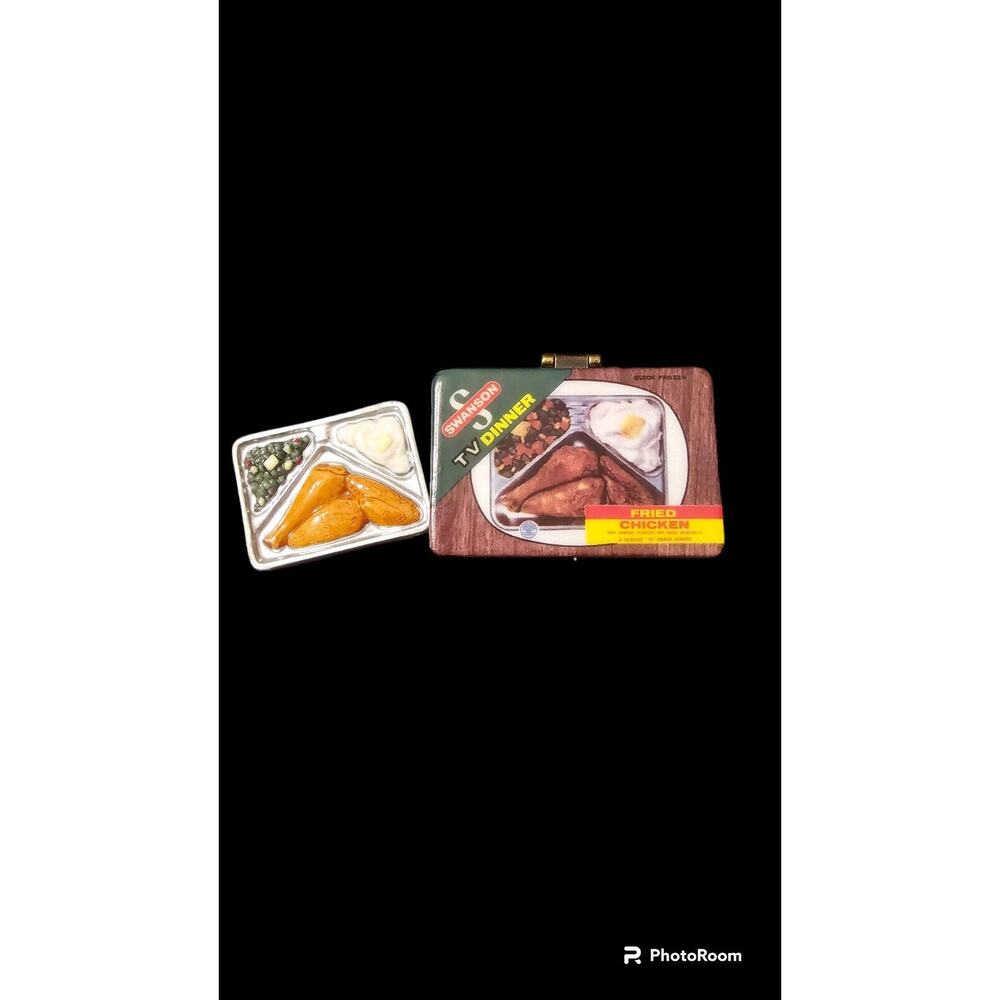 PHB Porcelain Hinged‎ Box by Midwest of Cannon Falls Swanson TV dinner